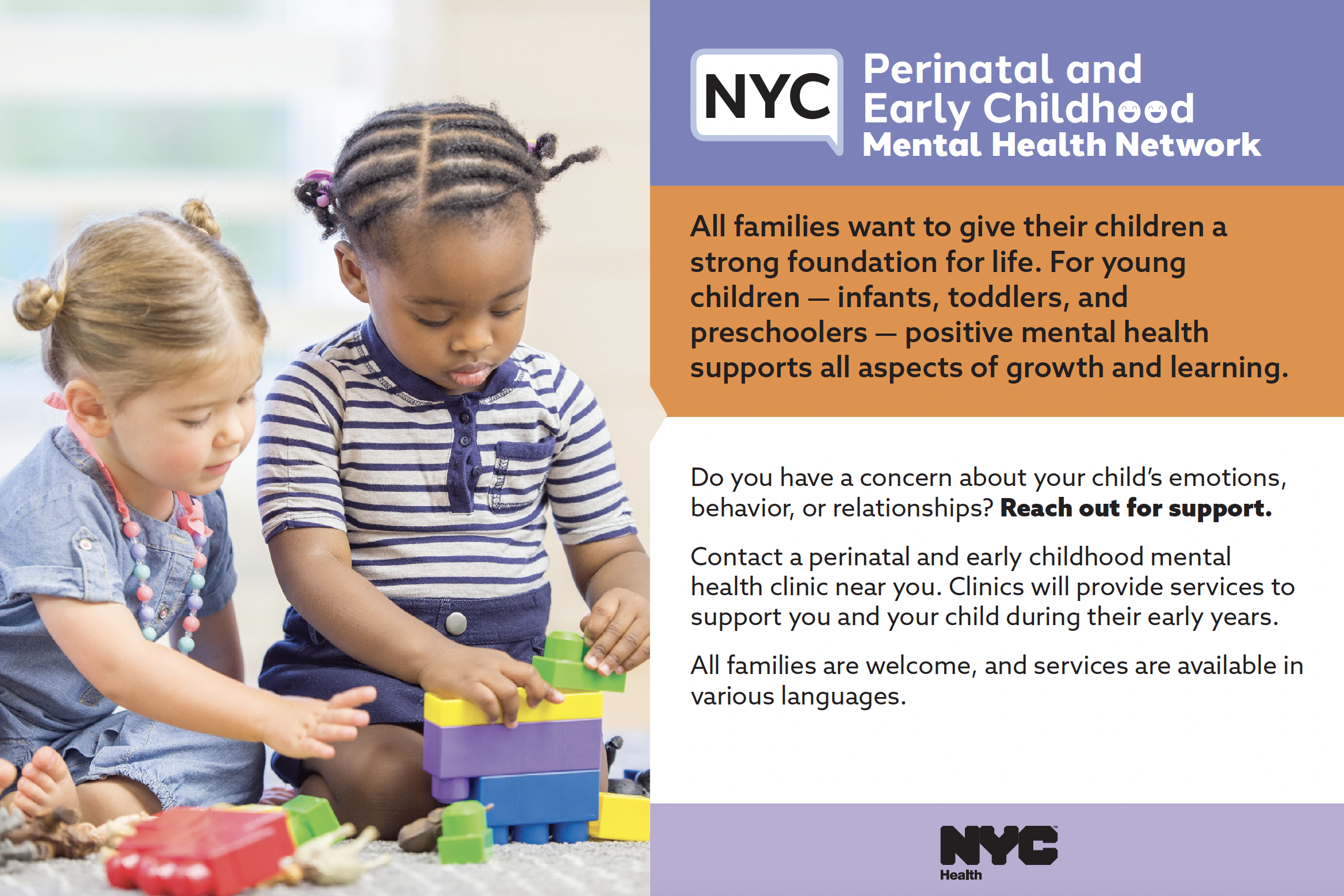early childhood health services